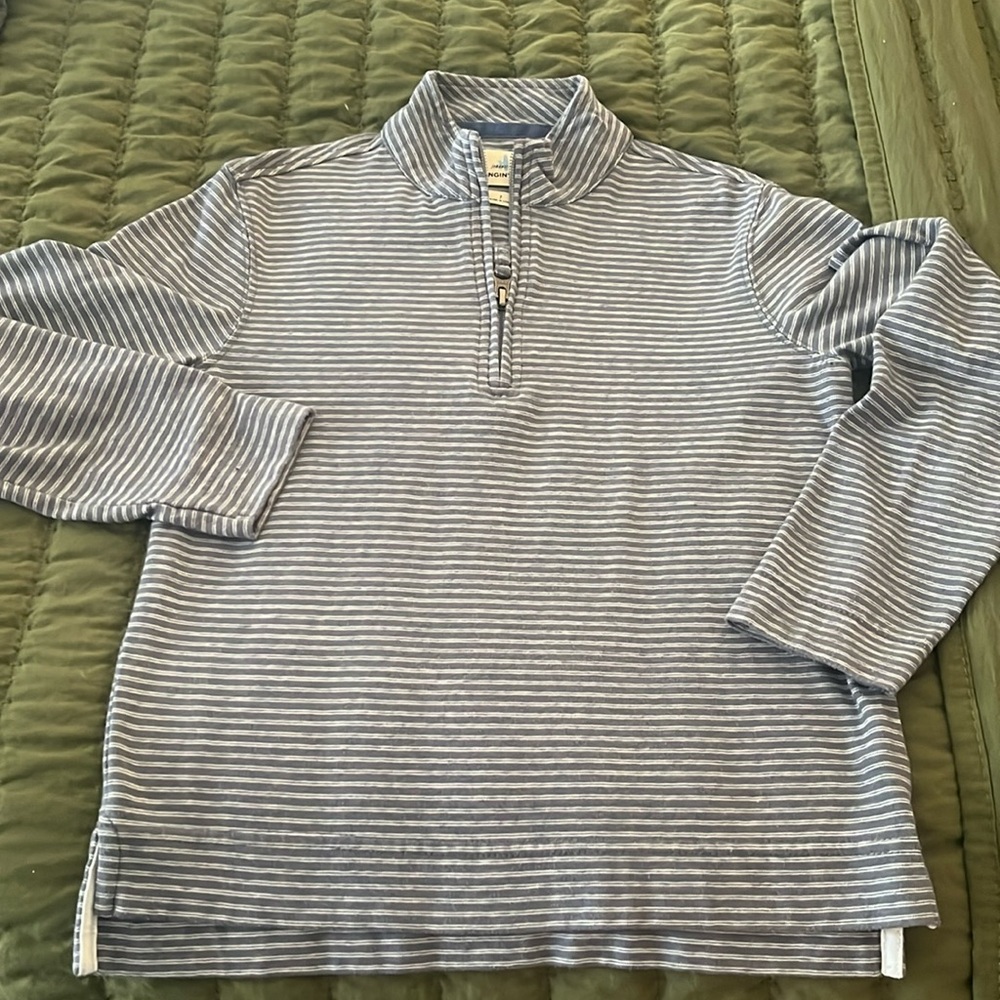 Johnnie-o Hangin’ Out Gray Quarter Zip